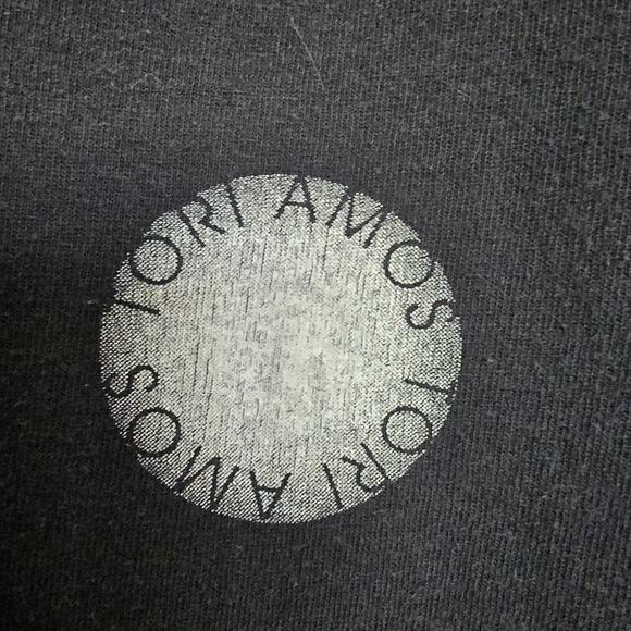 All Sport Events Vintage Black 90's Tori Amos Concert Tee Size L - Picture 3 of 10